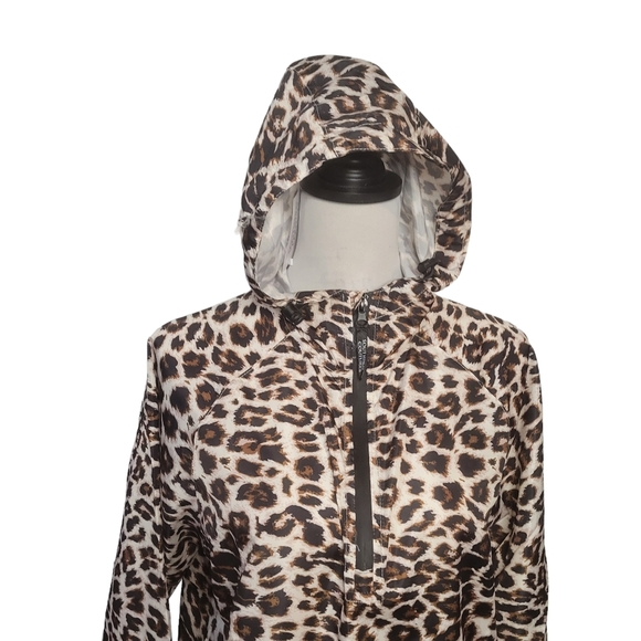 Southern Couture quarter zip wind breaker pullover leopard print size small - Picture 3 of 15